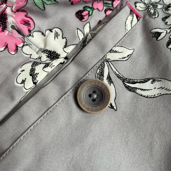 Joules Waterproof Striped Jacket. Right As Rain. Womens US 4. - Picture 5 of 8